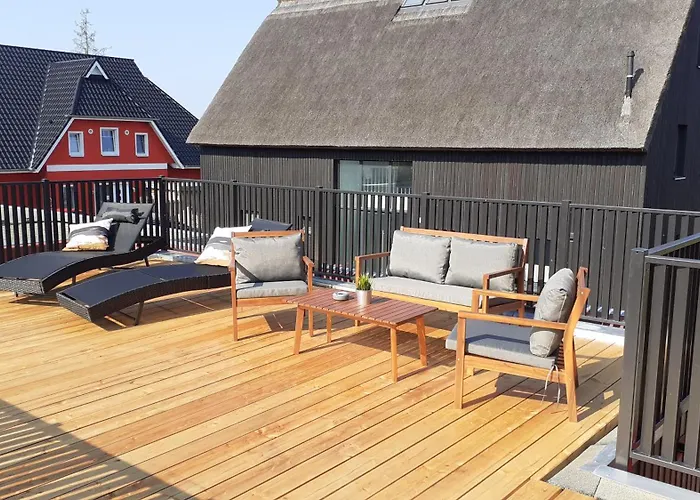 בית נופש Fh Magnolia Fuer 12 Pers. Mit Terrasse + Dachterasse